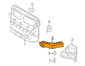 NEW BMW X5 E70 FRONT RIGHT BRAKE AIR DUCT 3.0D XDRIVE 51747222878 ORIGINAL