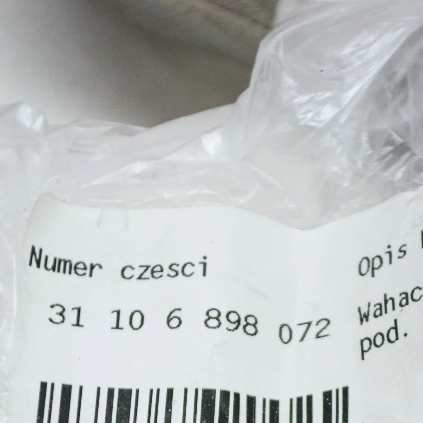 NEW BMW 3 G20 G28 FRONT RIGHT LOWER WISHBONE CONTROL ARM 31106898072 ORIGINAL