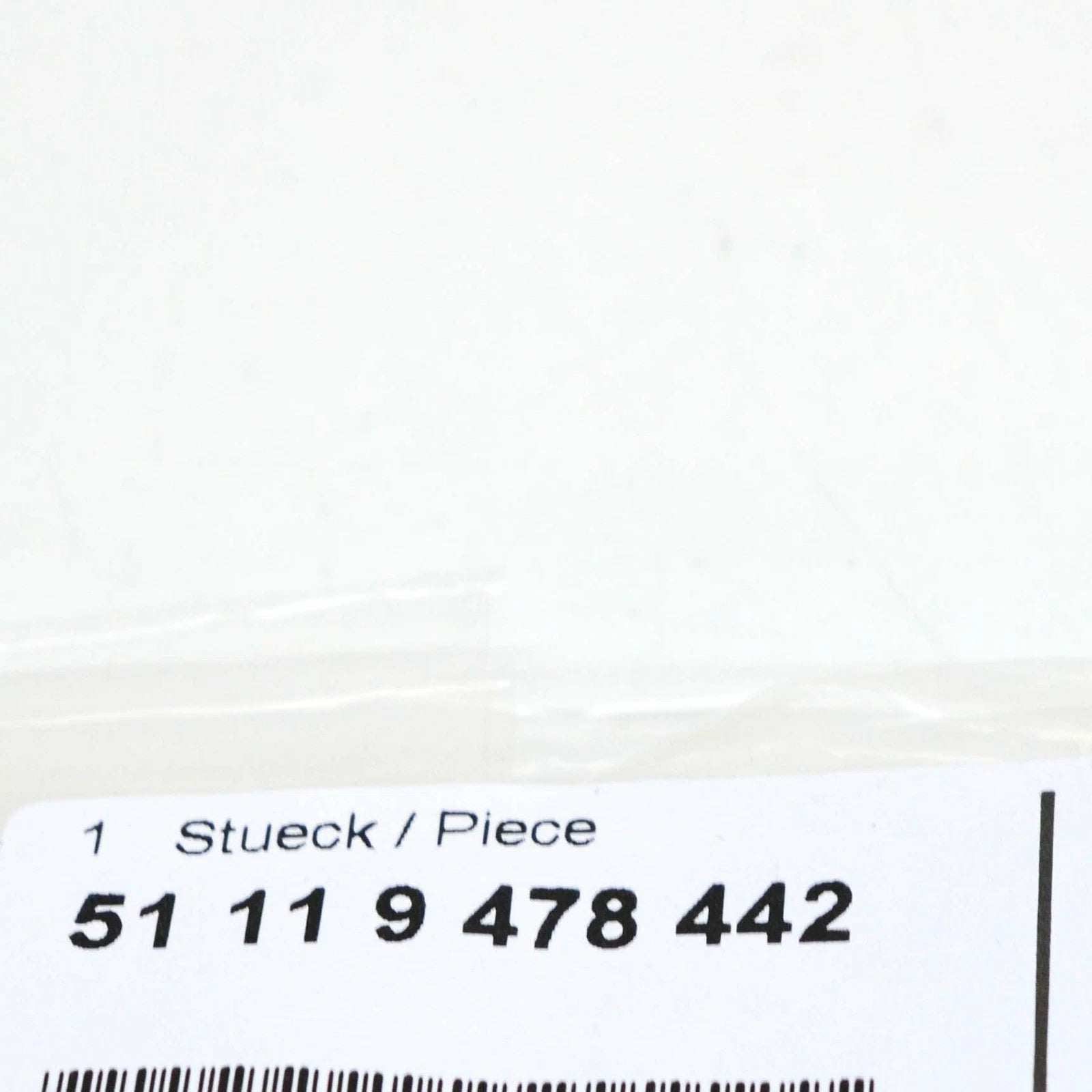 NEW BMW X7 G07 FRONT BUMPER TOW HOOK CAP EYE COVER 51119478442 ORIGINAL