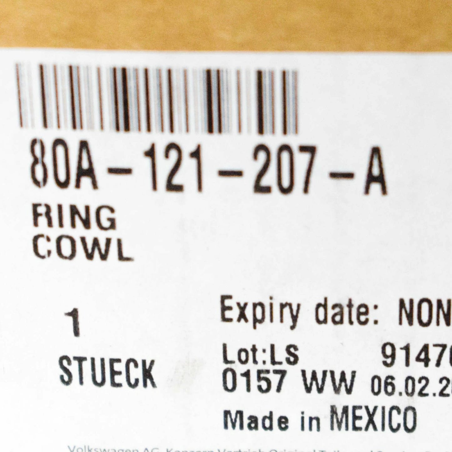 NEW AUDI Q5 FY ENGINE COOLING FAN RADIATOR SHROUD 80A121207A ORIGINAL