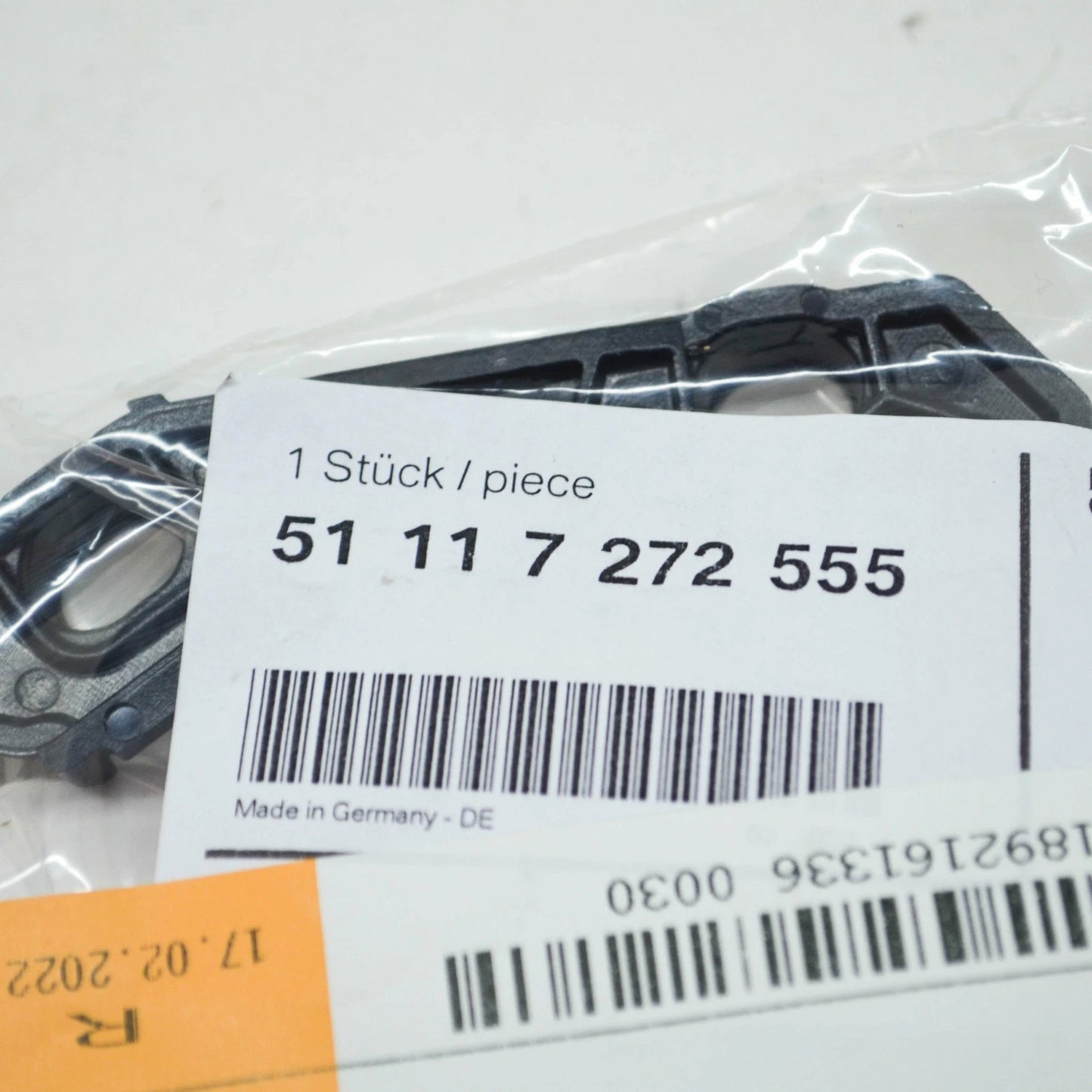 NEW BMW 1 F21 FRONT BUMPER LEFT INSERT BRACKET 51117272555 ORIGINAL