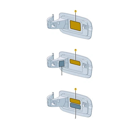 NEW AUDI A3 SPORTBACK 8V FUEL FILLER TANK WARNING STICKER 8V5010508A