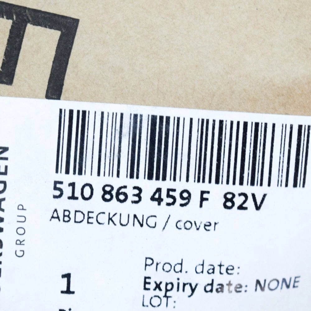 NEW VOLKSWAGEN GOLF SPORTSVAN SV REAR TRUNK LOCK TRIM 510863459F82V 2018