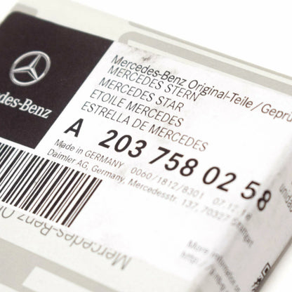 NEW MERCEDES-BENZ C W203 REAR PANEL DOOR BADGE EMBLEM STAR A2037580258