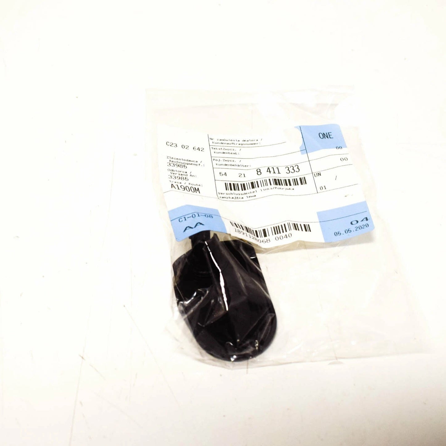 NEW BMW Z3 E36 HARD TOP LOCK COVER LEFT LOCKING PLUG 54218411333 8411333