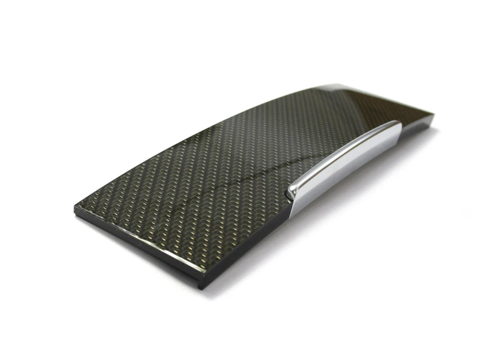 NEW AUDI Q7 4L FRONT ASHTRAY CARBON COVER TRIM 4L0857967Q1J2 ORIGINAL