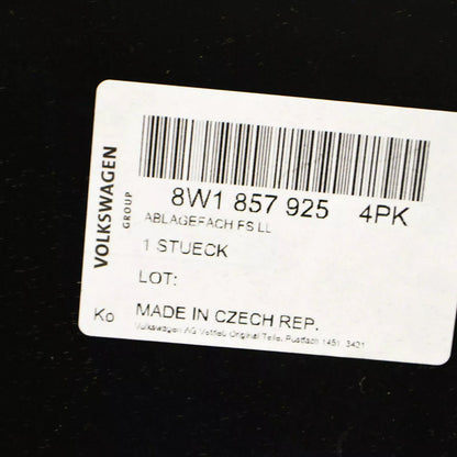 NEW AUDI A4 B9 INSTRUMENT PANEL STORAGE COMPARTMENT LEFT LHD 8W18579254PK