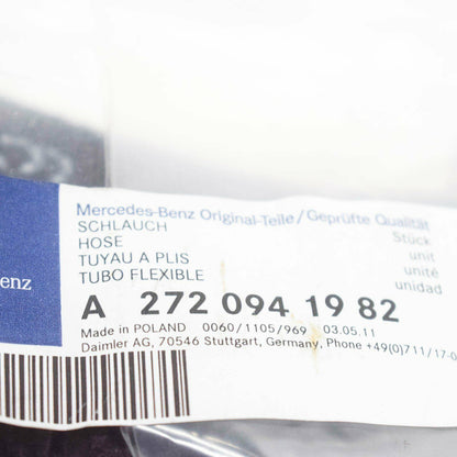 NEW MERCEDES-BENZ SLK R171 LEFT AIR INTAKE HOSE A2720941982 ORIGINAL