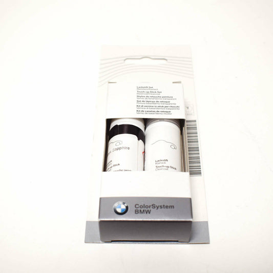 Genuine Bmw Touch Up Paint Stick Set 475 Black Sapphire Metallic 51910302045