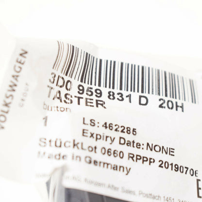 NEW AUDI A6 AVANT C6 REAR LID LOCK ACTUATOR PUSH BUTTON 3D0959831D20H