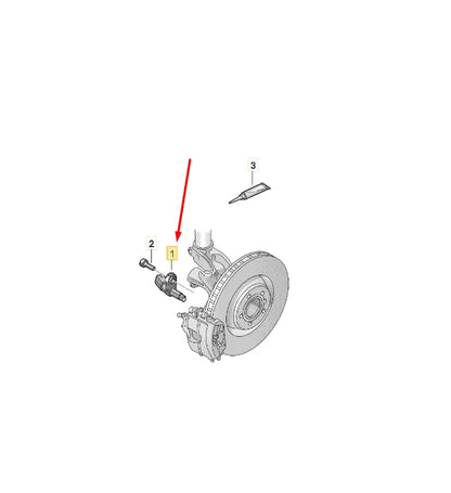 NEW SEAT ATECA KH7 FRONT RIGHT SIDE ABS SENSOR WHT003860A ORIGINAL