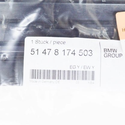 NEW BMW 7 E38 FRONT LEFT DOOR SILL STRIP 51478174503 8174503 ORIGINAL