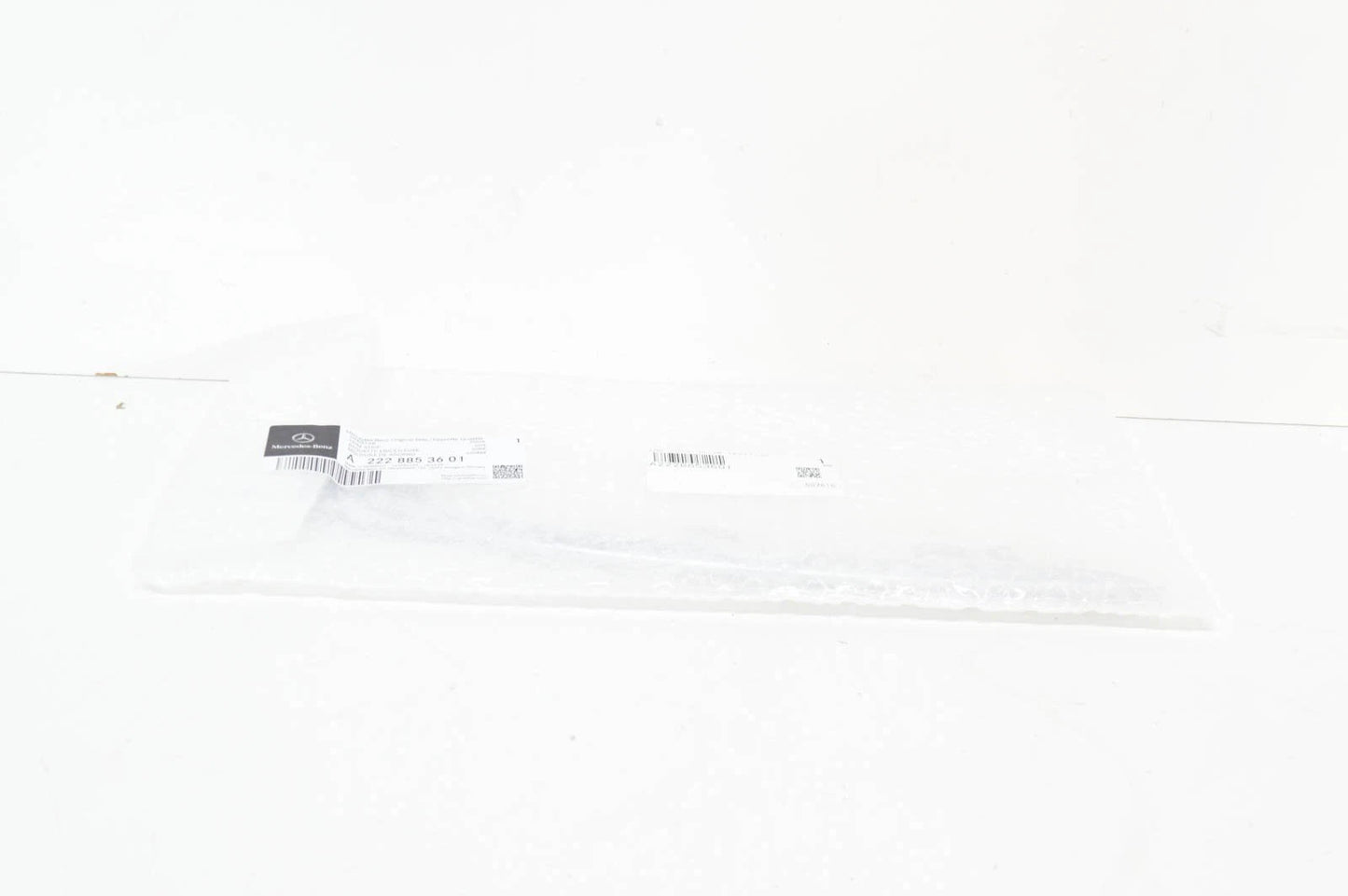 NEW MERCEDES-BENZ S-CLASS W222 FRONT BUMPER LEFT TOP TRIM A2228853601 ORIGINAL