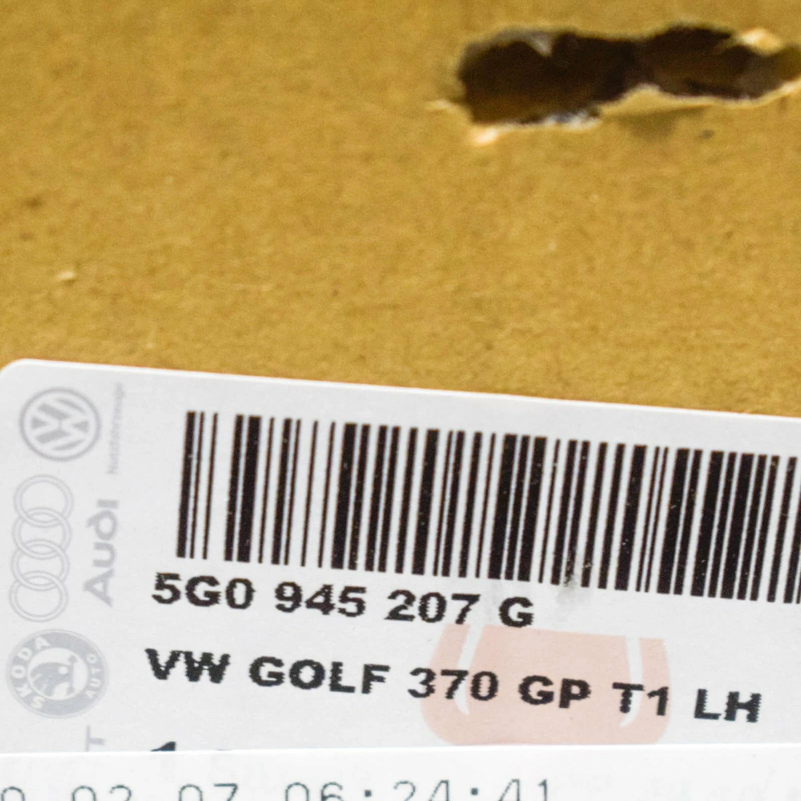 NEW VOLKSWAGEN GOLF MK7 REAR LEFT TAILLIGHT LED 5G0945207G ORIGINAL