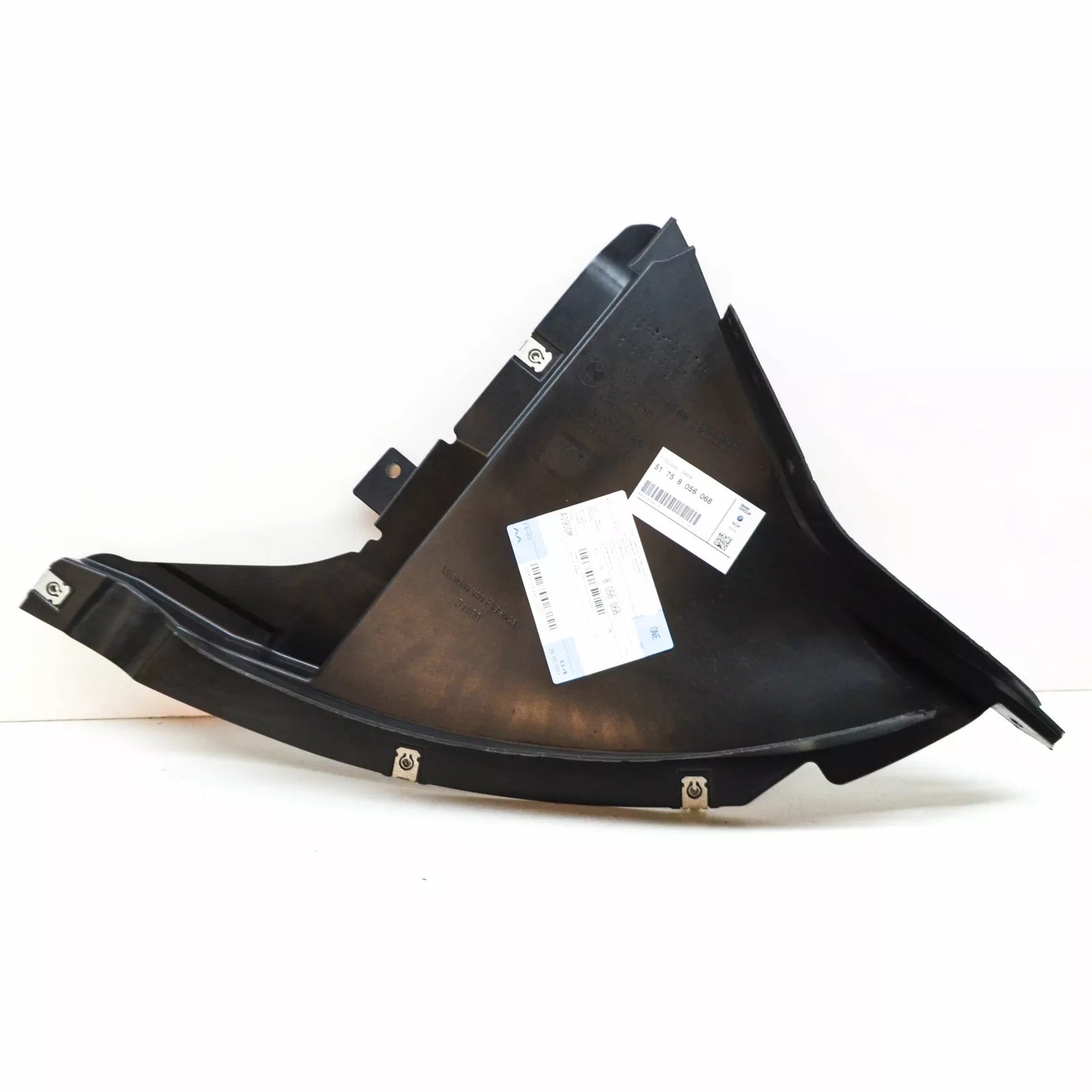 NEW BMW 6 F13 FRONT RIGHT BOTTOM WHEEL ARCH COVER 51758056068 ORIGINAL