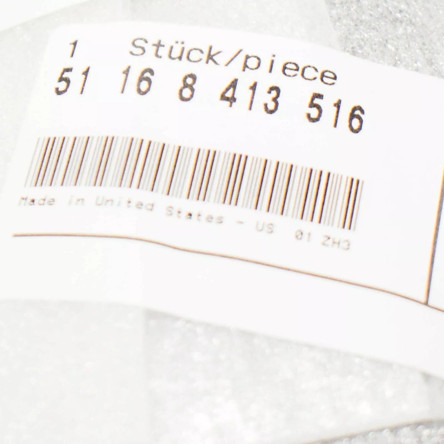 NEW BMW Z3 E36 FRONT RIGHT DOOR MIRROR HOUSING 51168413516 ORIGINAL