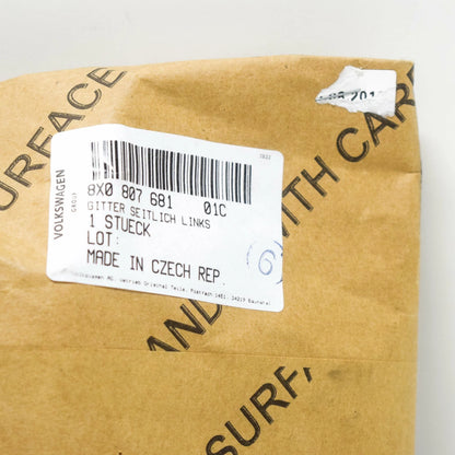 NEW AUDI A1 8X FRONT BUMPER LEFT FOG LIGHT GRILL 8X080768101C