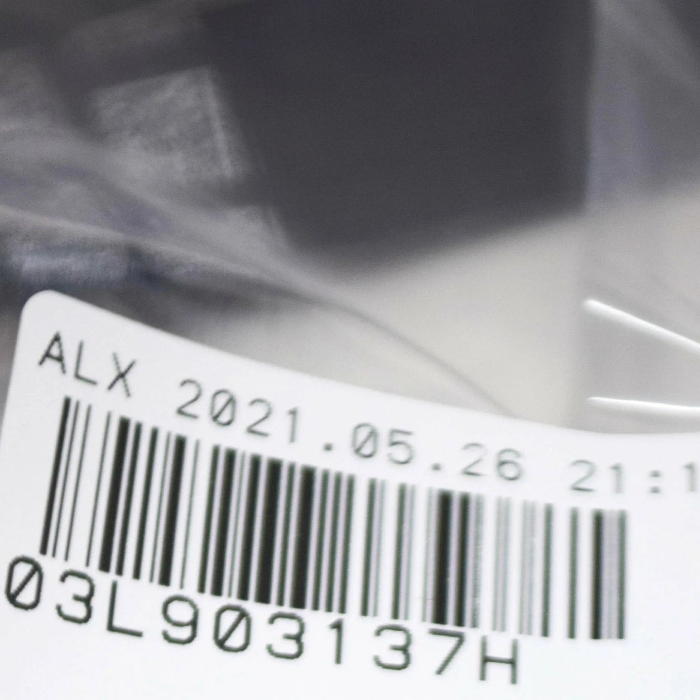 NEW VOLKSWAGEN TRANSPORTER T6 POLY RIBBED V-BELT 03L903137H ORIGINAL