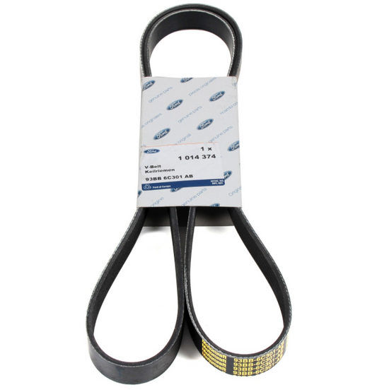 new ford mondeo mk2 v-ribbed belt 1014374 93bb-6c301-ab original