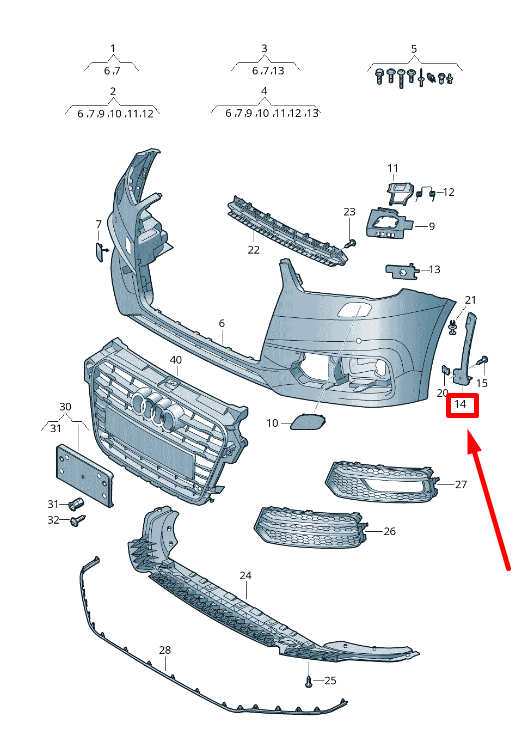 new audi a1 mk1 right wheel housing lining trim adapter 8xa807084a original