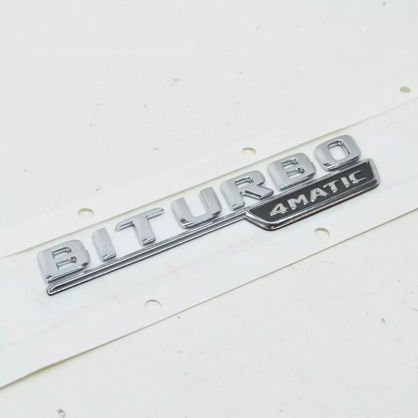 NEW MB GLE COUPE C292 FRONT LEFT WING EMBLERM BADGE LOGO A1668176600