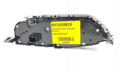 NEW AUDI A8 4H D4 FRONT LEFT SEAT SWITCH MODULE LHD 4H1959819ODE ORIGINAL