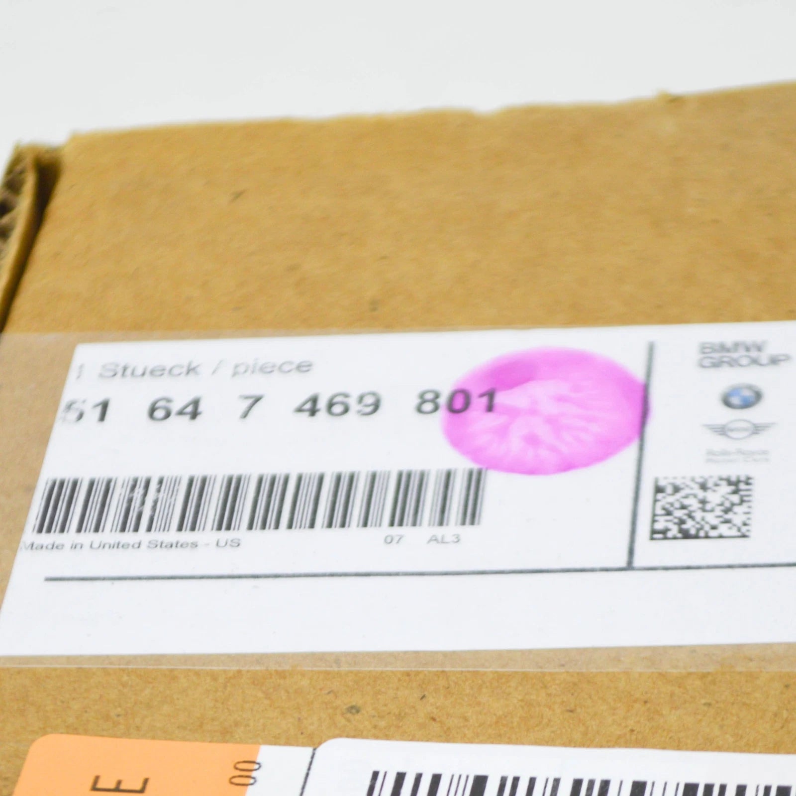 NEW BMW X5 G05 FRONT PANEL LEFT LOWER SUPPORT BRACE 51647469801 ORIGINAL