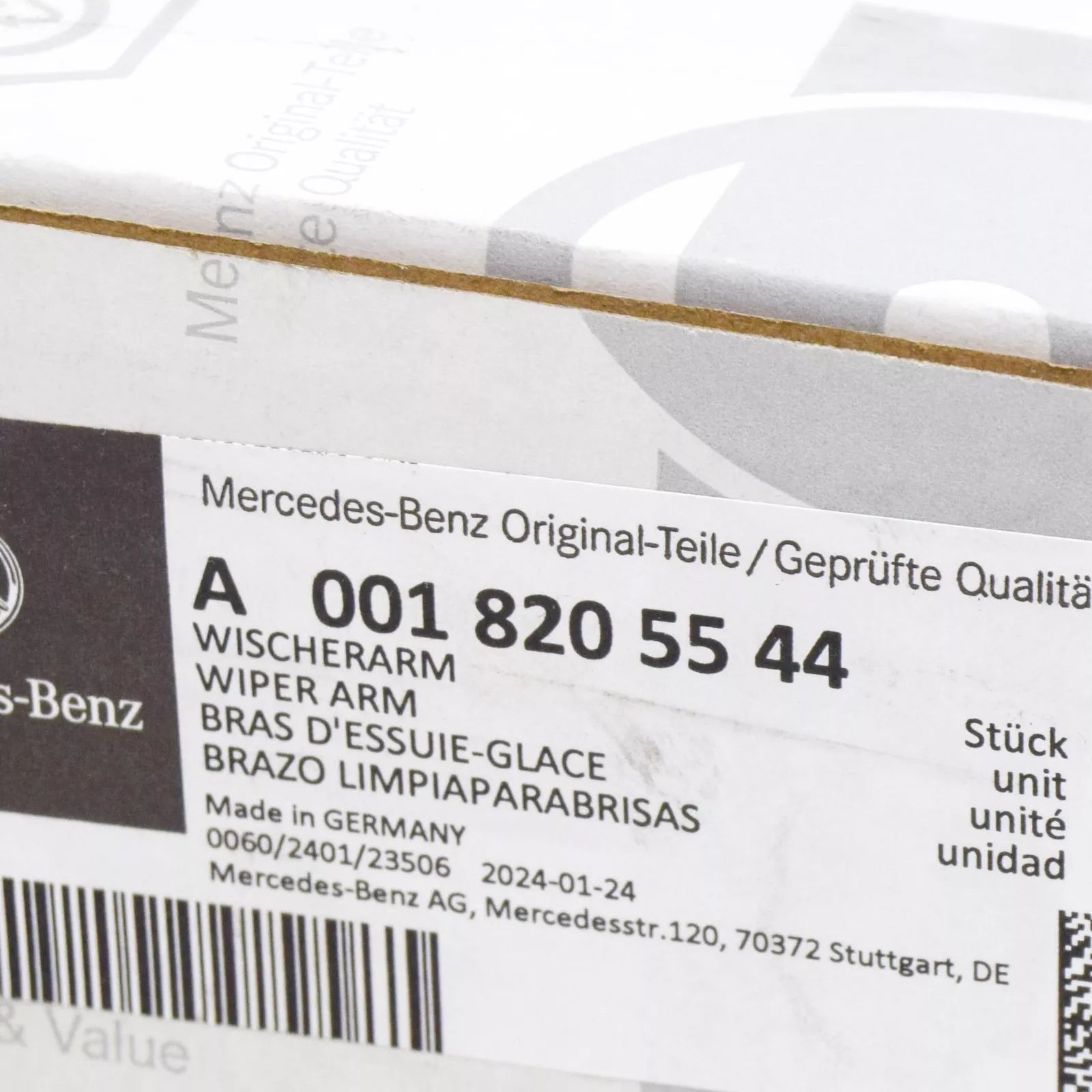NEW MERCEDES-BENZ VITO W639 FRONT RIGHT WIPER ARM A0018205544 ORIGINAL