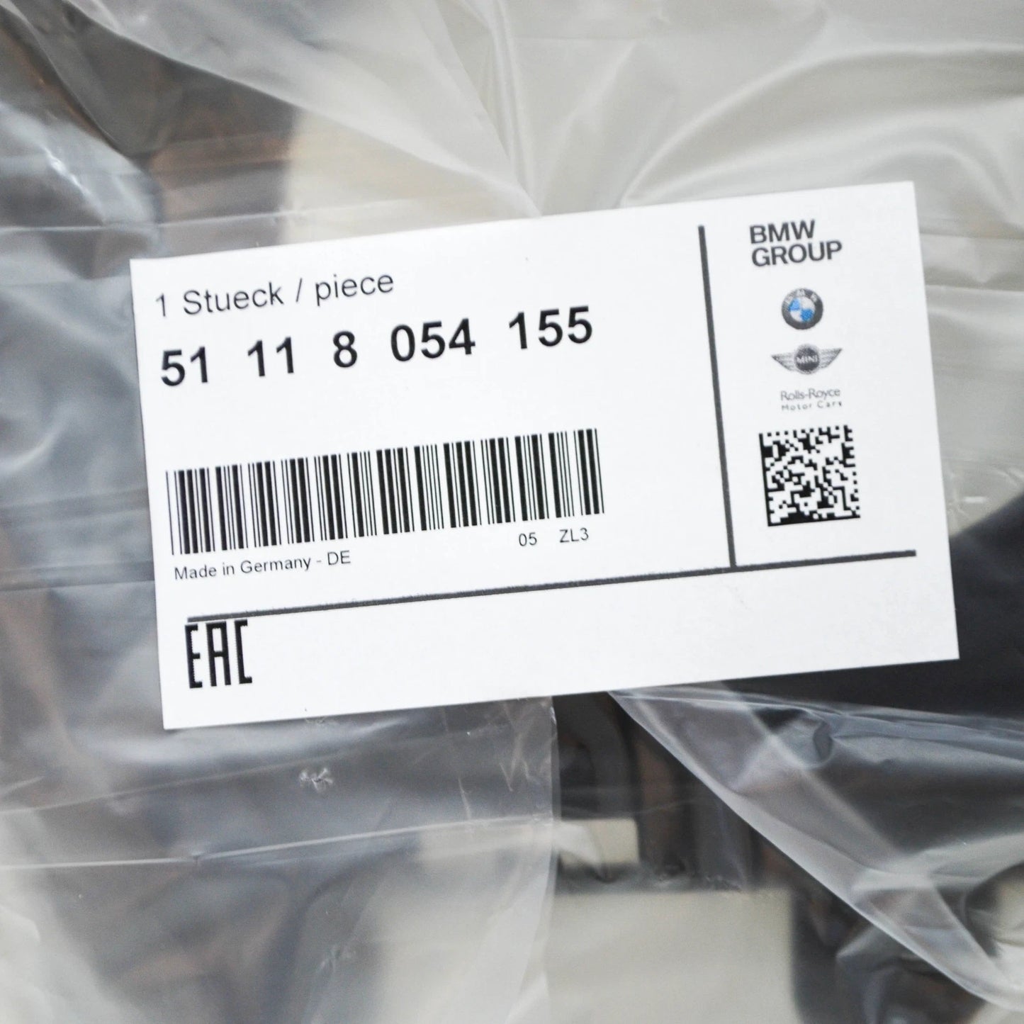 NEW BMW 3 F30 LEFT FOG LIGHT GRILLE M SPORT 51118054155 8054155 2014 ORIGINAL