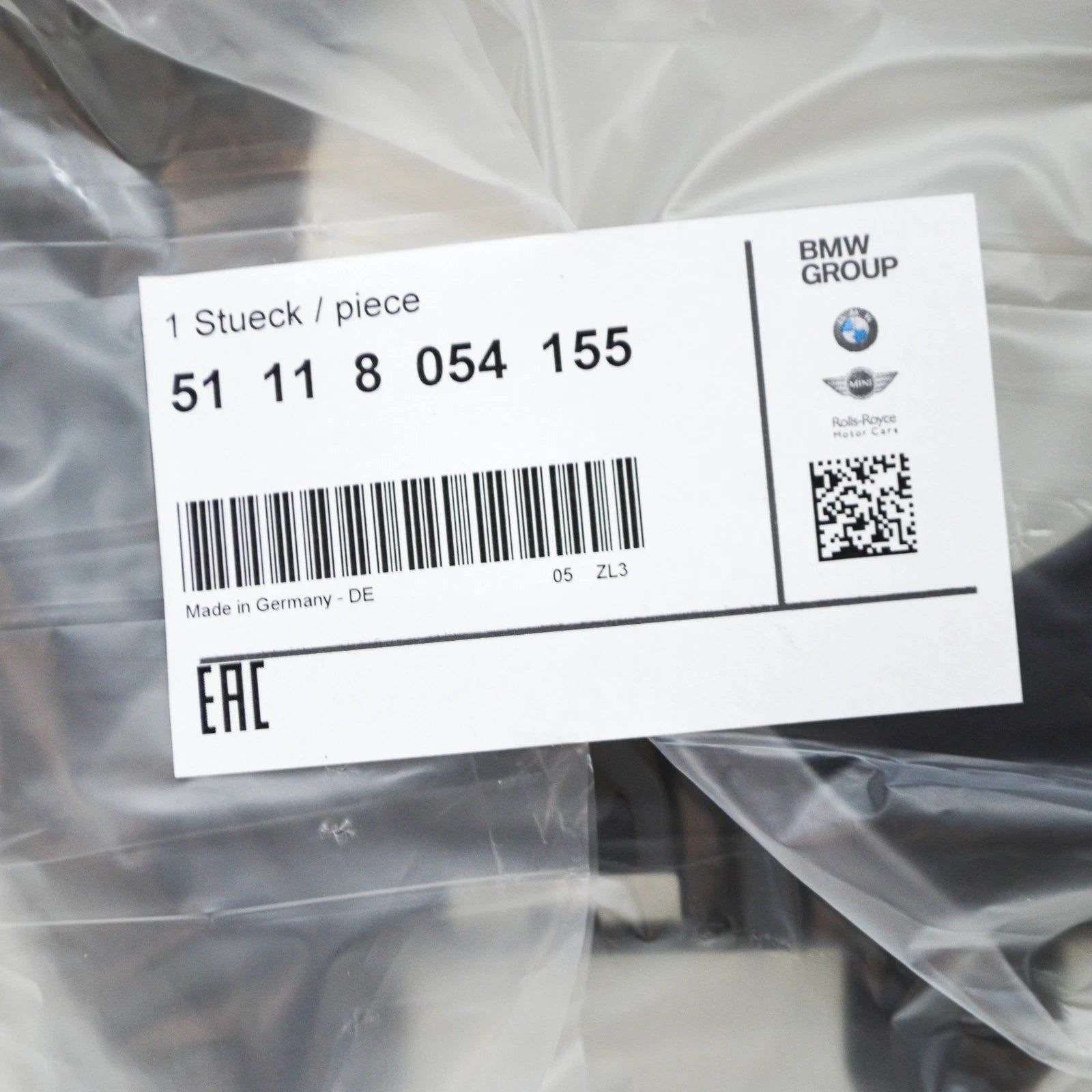 NEW BMW 3 F30 LEFT FOG LIGHT GRILLE M SPORT 51118054155 8054155 2014 ORIGINAL