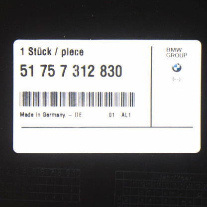 NEW BMW 5 F10 FRONT RIGHT FENDER LINER BOTTOM FRONT COVER 51757312830 ORIGINAL