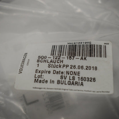 NEW AUDI A3 8V COOLANT PIPE HOSE 5Q0122157AK