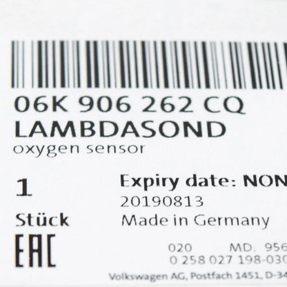 NEW AUDI A3 8V FRONT LAMBDA PROBE 06K906262CQ ORIGINAL