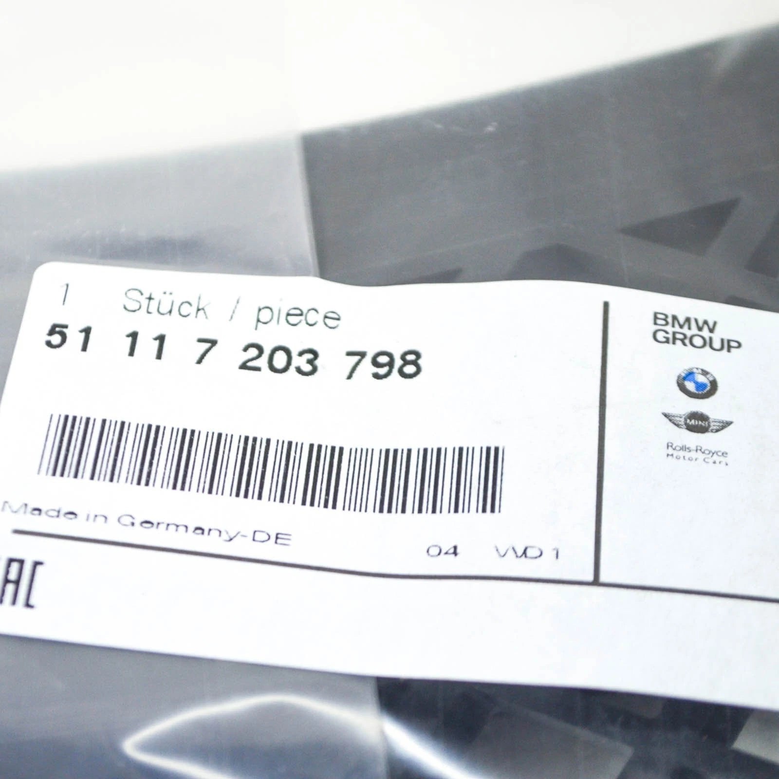 NEW BMW Z4 ROADSTER E89 FRONT BUMPER RIGHT OPEN GRILLE 51117203798 ORIGINAL