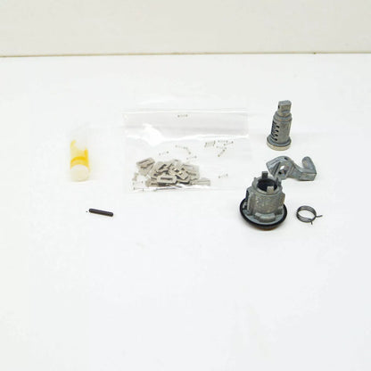 NEW BMW 3 E30 FRONT DOOR LOCK CYLINDER REPAIR KIT 51219556313 ORIGINAL