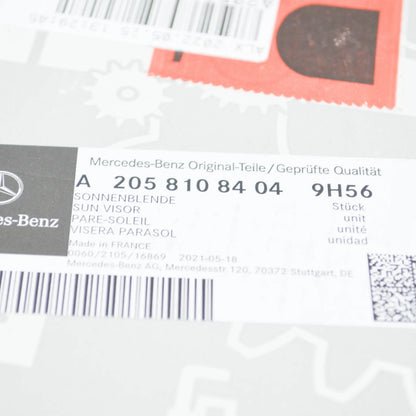 NEW MERCEDES-BENZ C W205 RIGHT SIDE SUN VISOR A20581084049H56