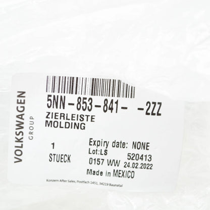 NEW VOLKSWAGEN TIGUAN AD REAR LEFT BUMPER MOLDING TRIM 5NN8538412ZZ