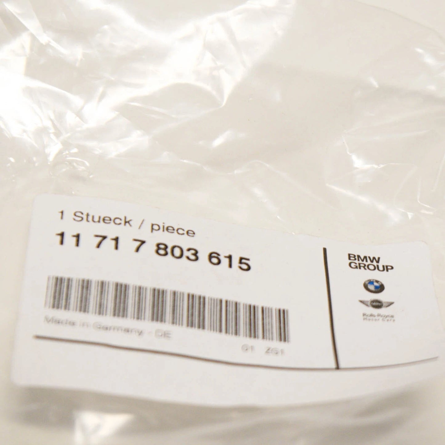 NEW BMW 1 E81 EMISSION REDUCTION COOLING VACUUM BOX 11717803615 ORIGINAL