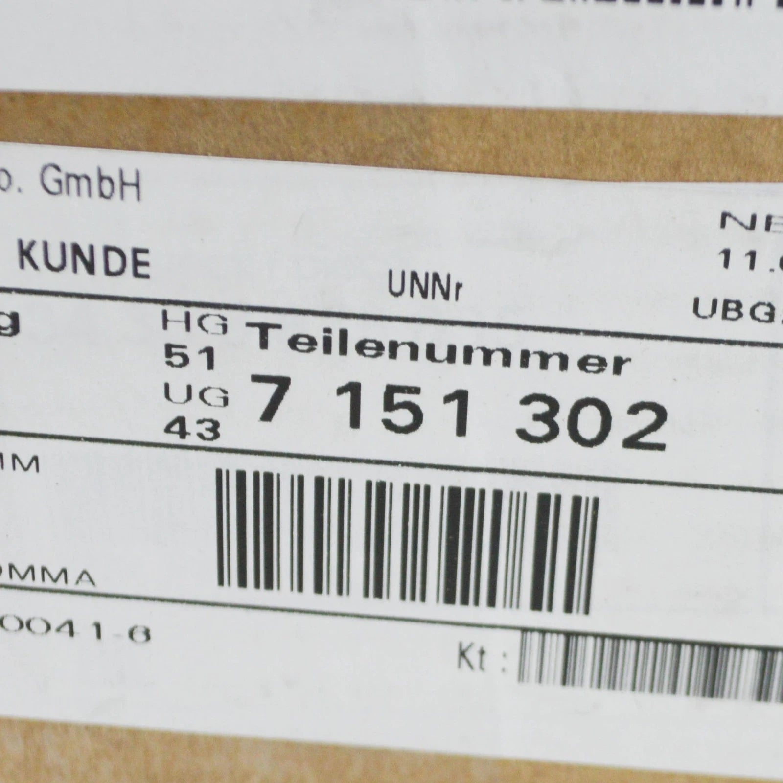 NEW BMW 3 E46 RIGHT CONVERTIBLE TOP COVER FLAP TRIM 7151302 51437151302 ORIGINAL