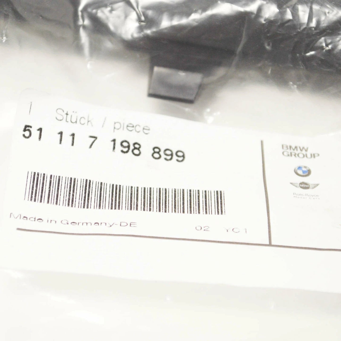 NEW BMW 3 TOURING E91 FRONT BUMPER LEFT FINISHER TRIM 51117198899 ORIGINAL
