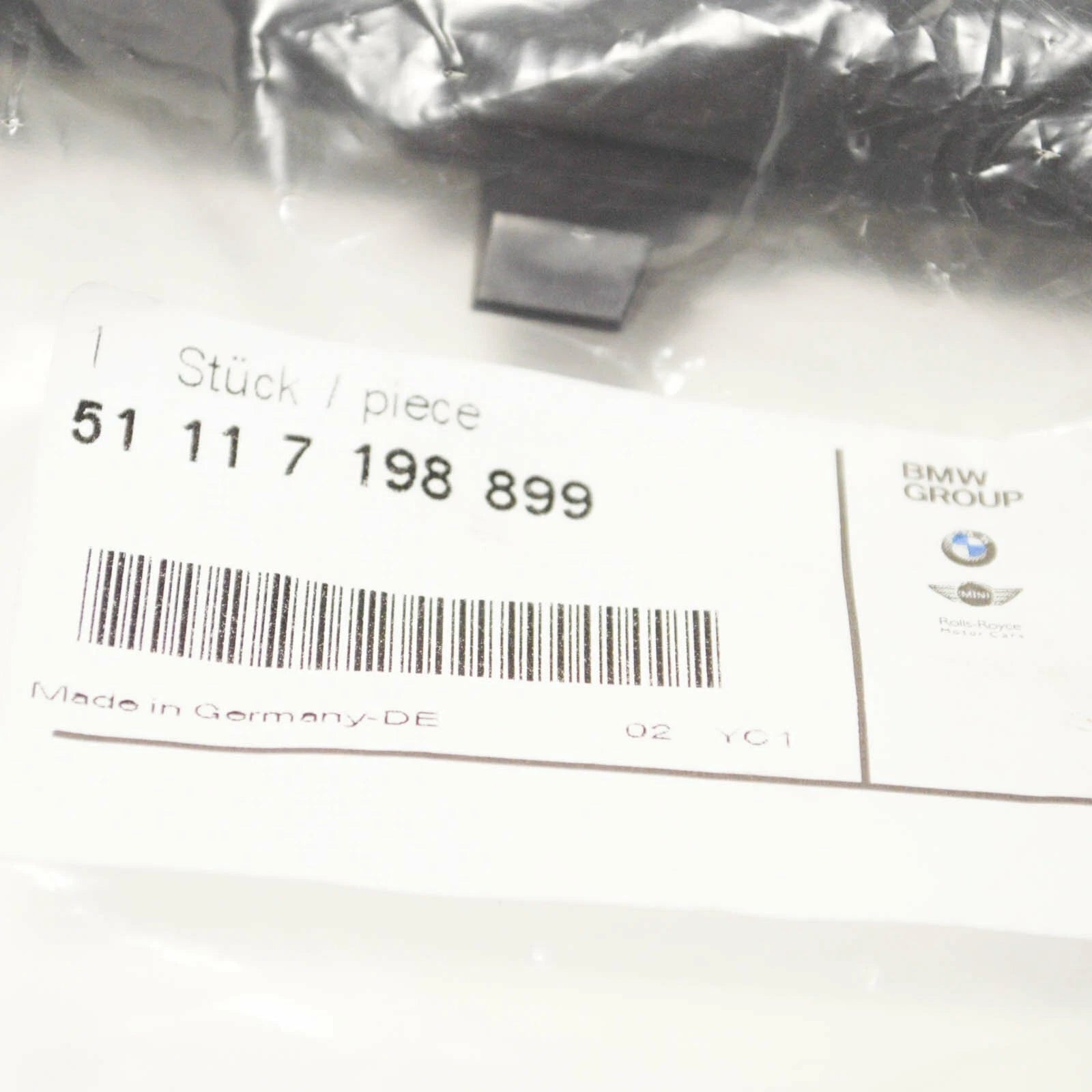 NEW BMW 3 TOURING E91 FRONT BUMPER LEFT FINISHER TRIM 51117198899 ORIGINAL
