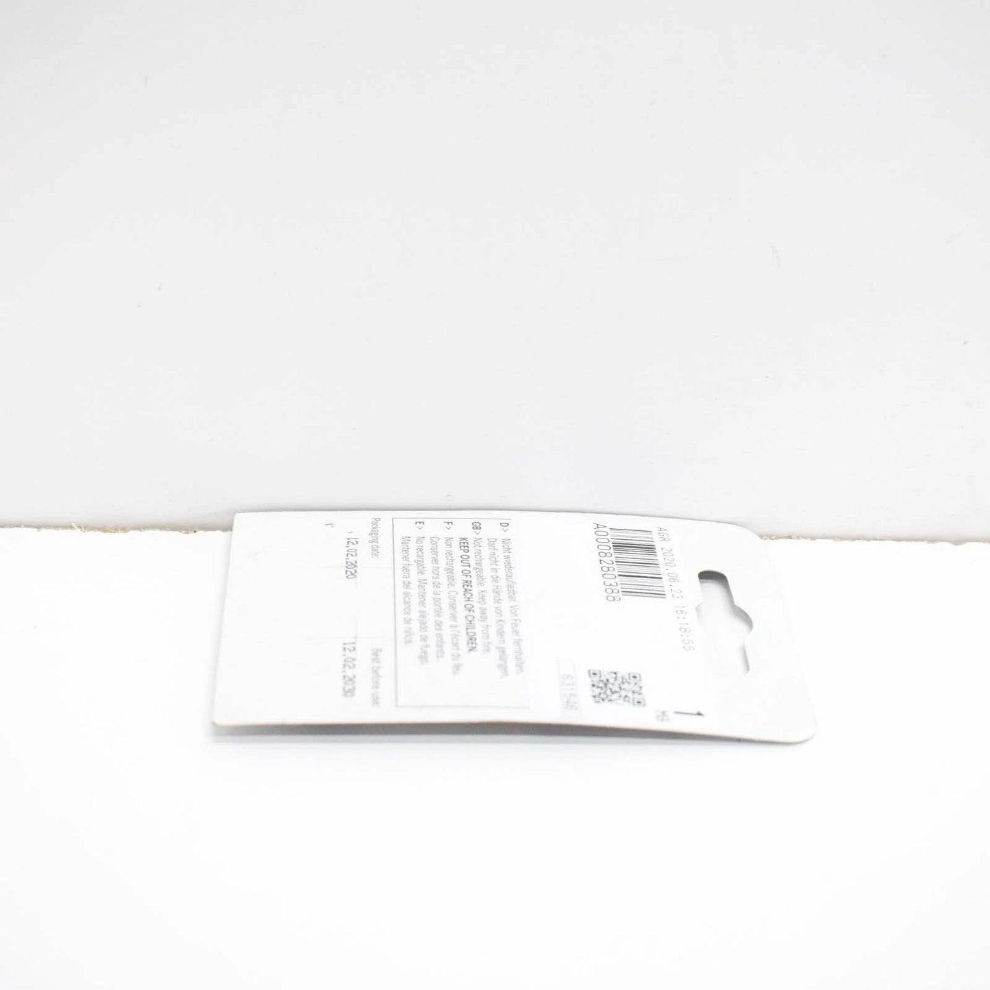 NEW MERCEDES-BENZ CONTROL REMOTE KEY FOB BATTERY PACK A0008280388 ORIGINAL