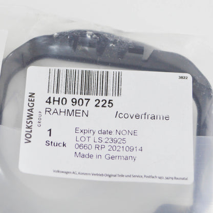 new audi a8 4h d4 front radar sensor left cover frame 4h0907225 original