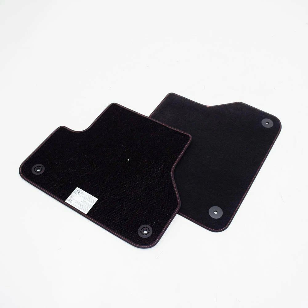 NEW AUDI A4 AVANT B9 VELOUR BLACK REAR FLOOR MAT SET 8W0864450BBMU