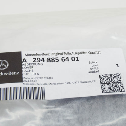 new mercedes-benz eqe suv x294 front right bumper trim a2948856401 original