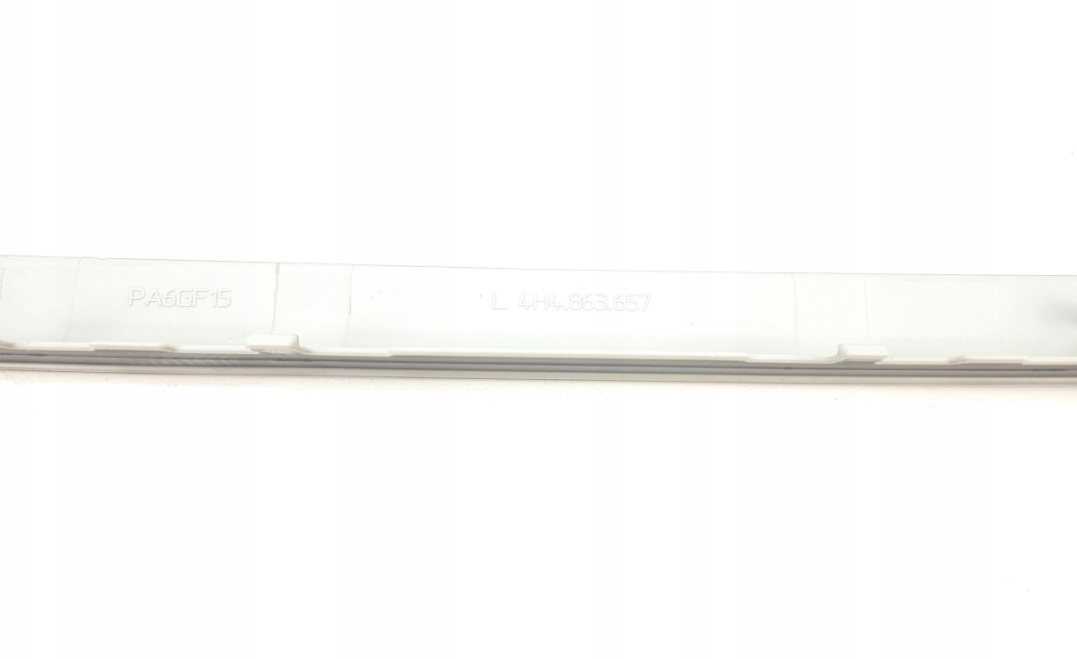 new audi a8 d4 rear roller sun blind left guide rail cover 4h4863657ep5 original