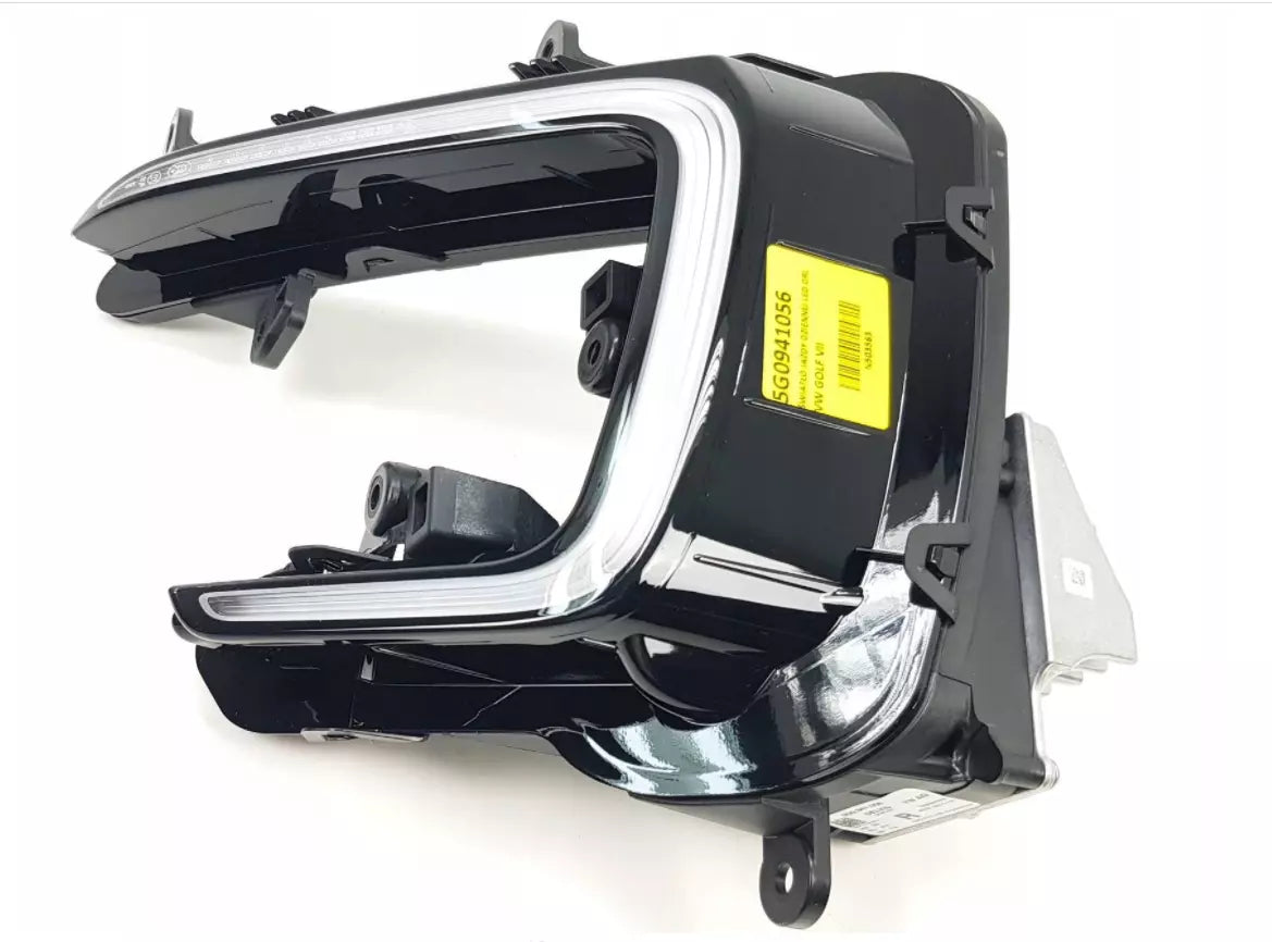 NEW VOLKSWAGEN GOLF MK7 FRONT RIGHT LED DAY LIGHT 5G0941056 ORIGINAL
