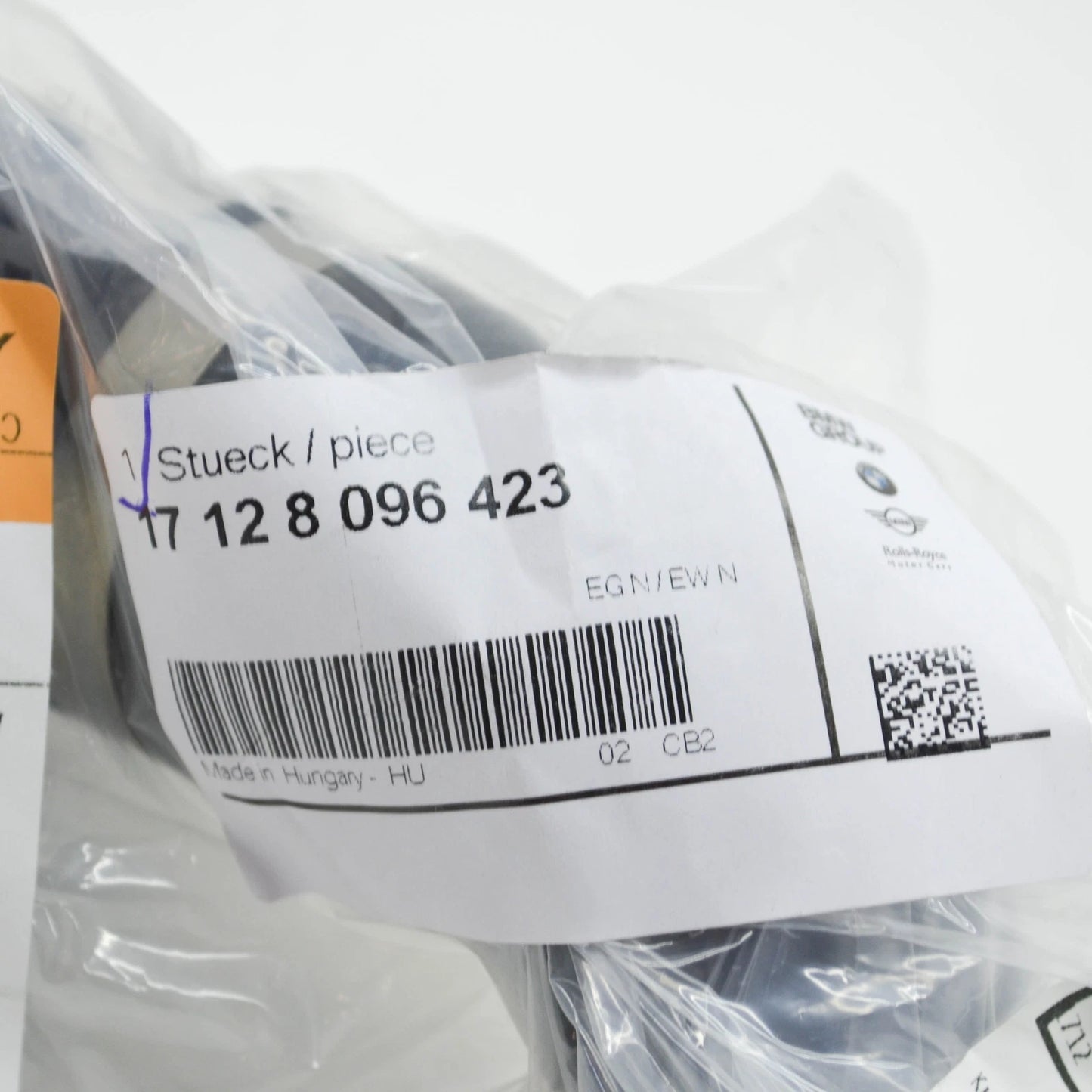 NEW BMW M4 COUPE G82 RIGHT WATER COOLANT RADIATOR HOSE 17128096423 ORIGINAL