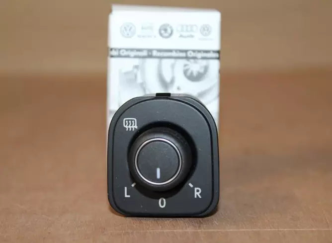 NEW VW SHARAN 7N EXTERIOR MIRRORS ADJUSTABLE SWITCH RHD 5K2959565AXSH ORIGINAL