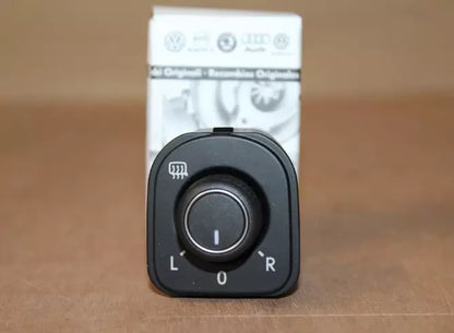 NEW VW SHARAN 7N EXTERIOR MIRRORS ADJUSTABLE SWITCH RHD 5K2959565AXSH ORIGINAL